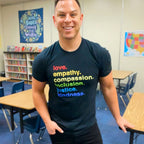 'Kindness is' Pride Classic Tee shirts La Vie Bien 'Kindness is' Pride Classic Tee