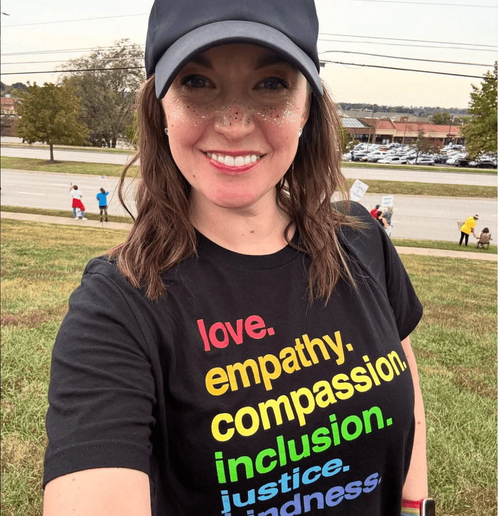 'Kindness is' Pride Classic Tee shirts La Vie Bien 'Kindness is' Pride Classic Tee