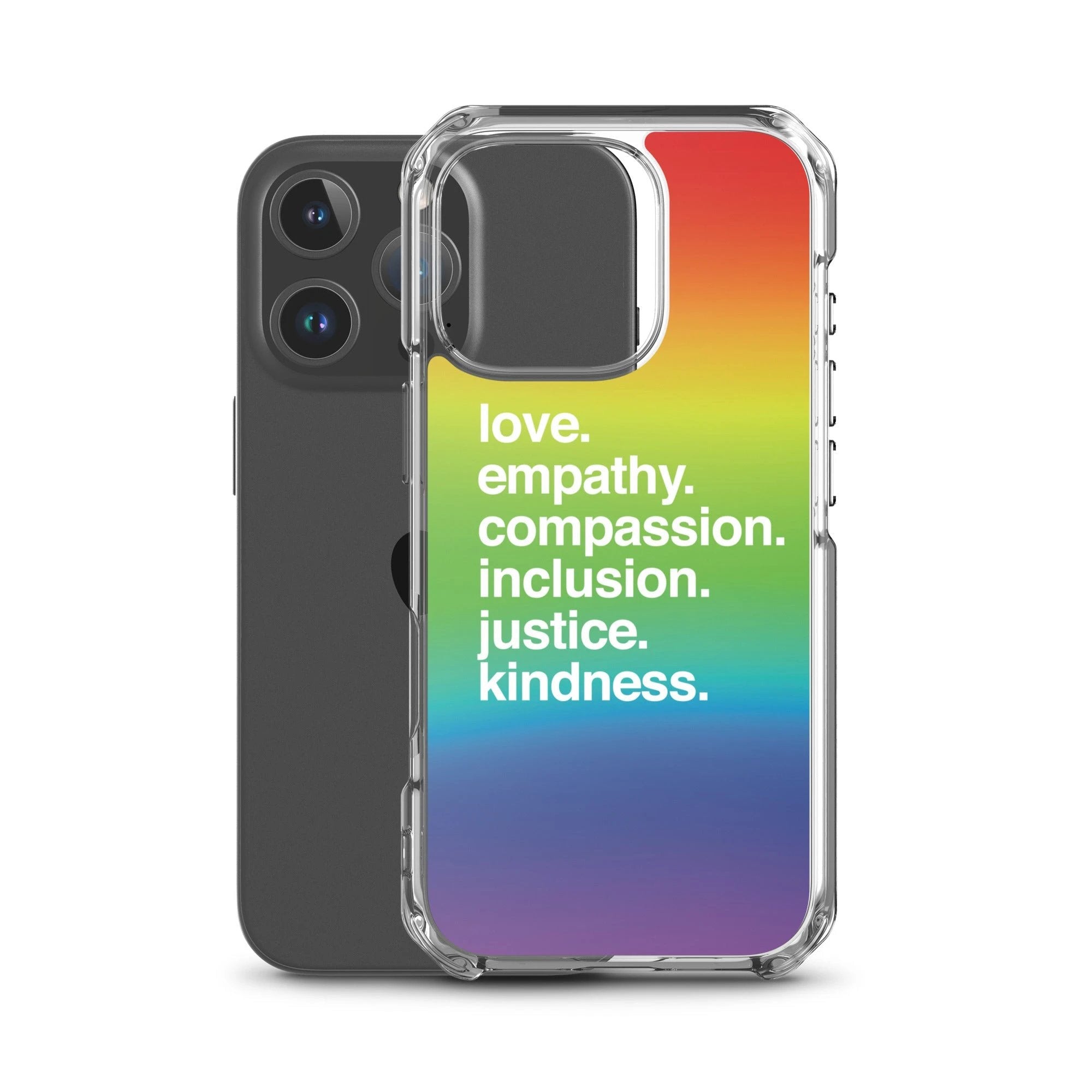 'Kindness Is' Pride iPhone Case by Kind Cotton