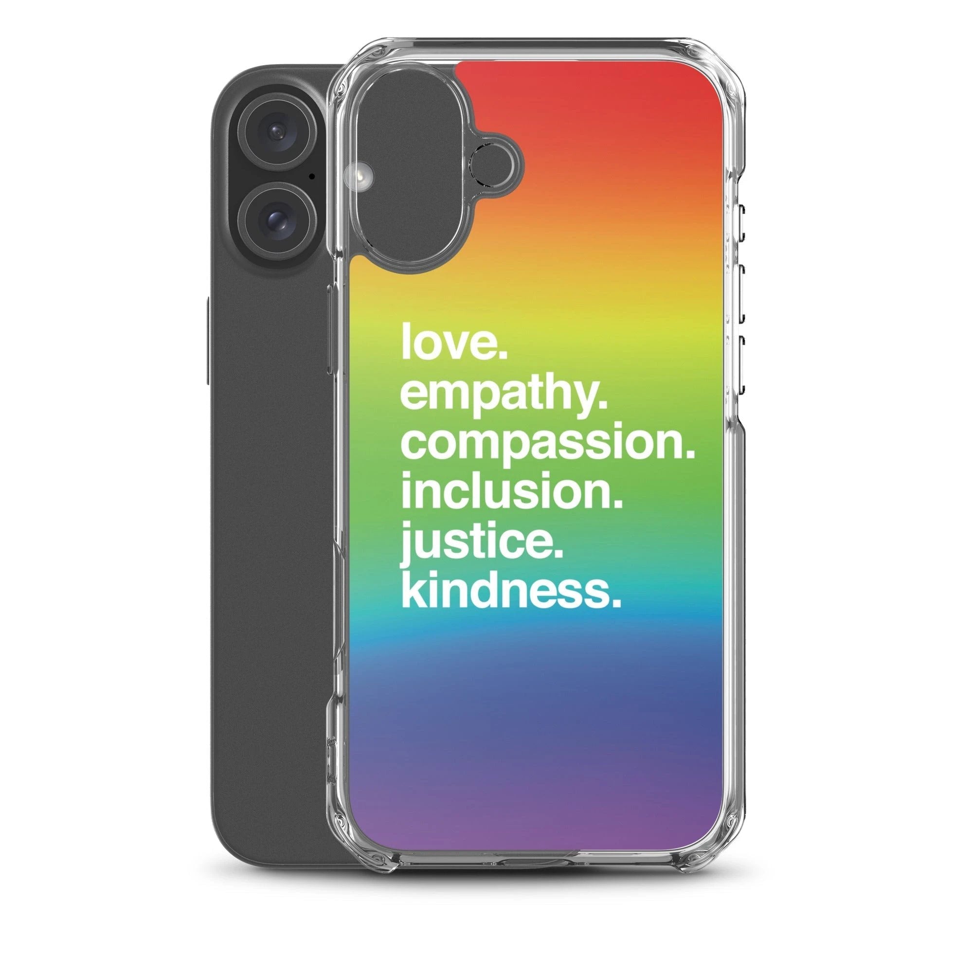 'Kindness Is' Pride iPhone Case by Kind Cotton