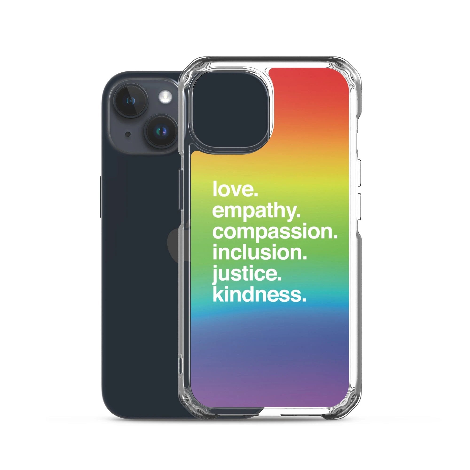 'Kindness Is' Pride iPhone Case by Kind Cotton