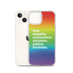 'Kindness Is' Pride iPhone Case by Kind Cotton