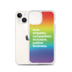 'Kindness Is' Pride iPhone Case by Kind Cotton