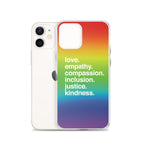 'Kindness Is' Pride iPhone Case by Kind Cotton
