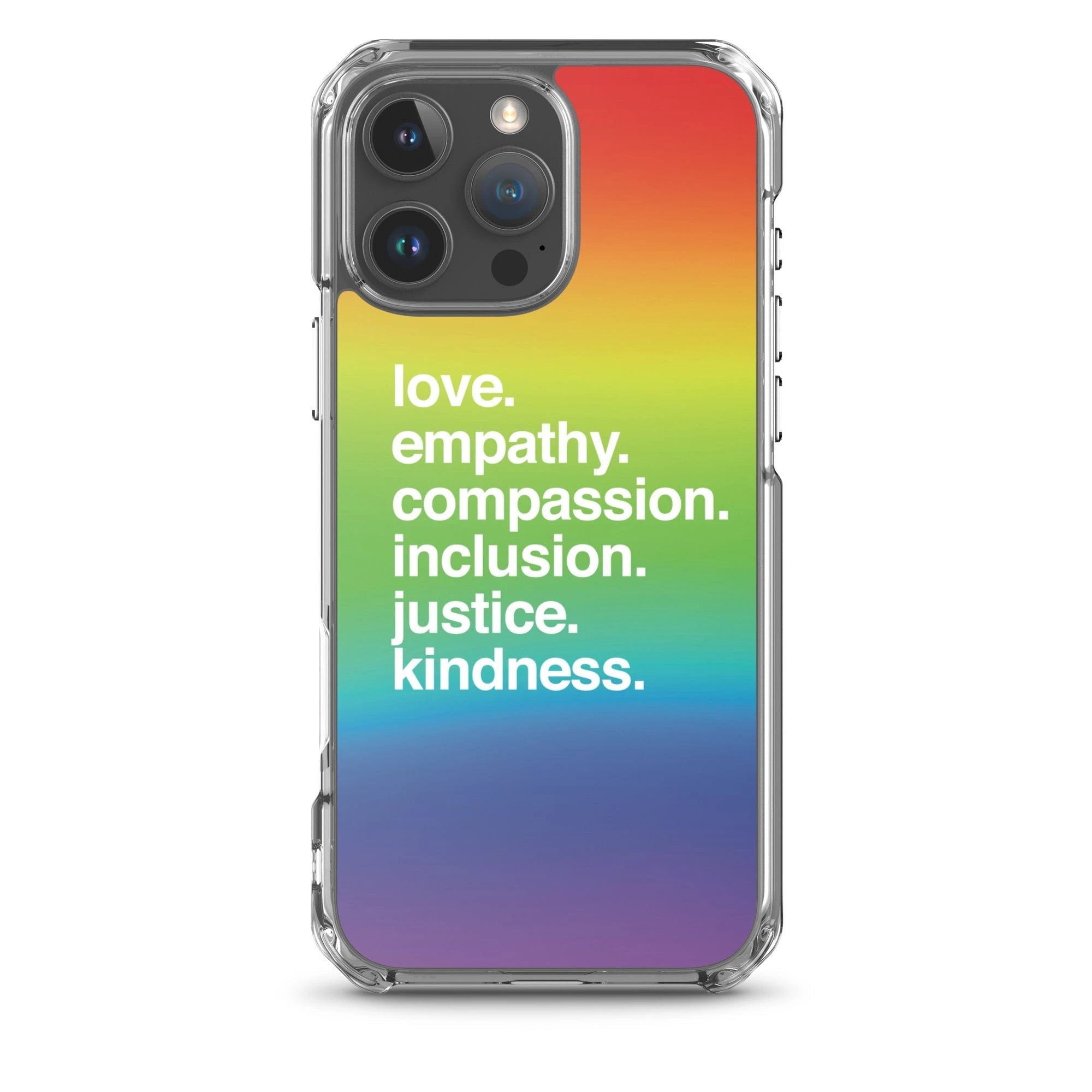 'Kindness Is' Pride iPhone Case by Kind Cotton