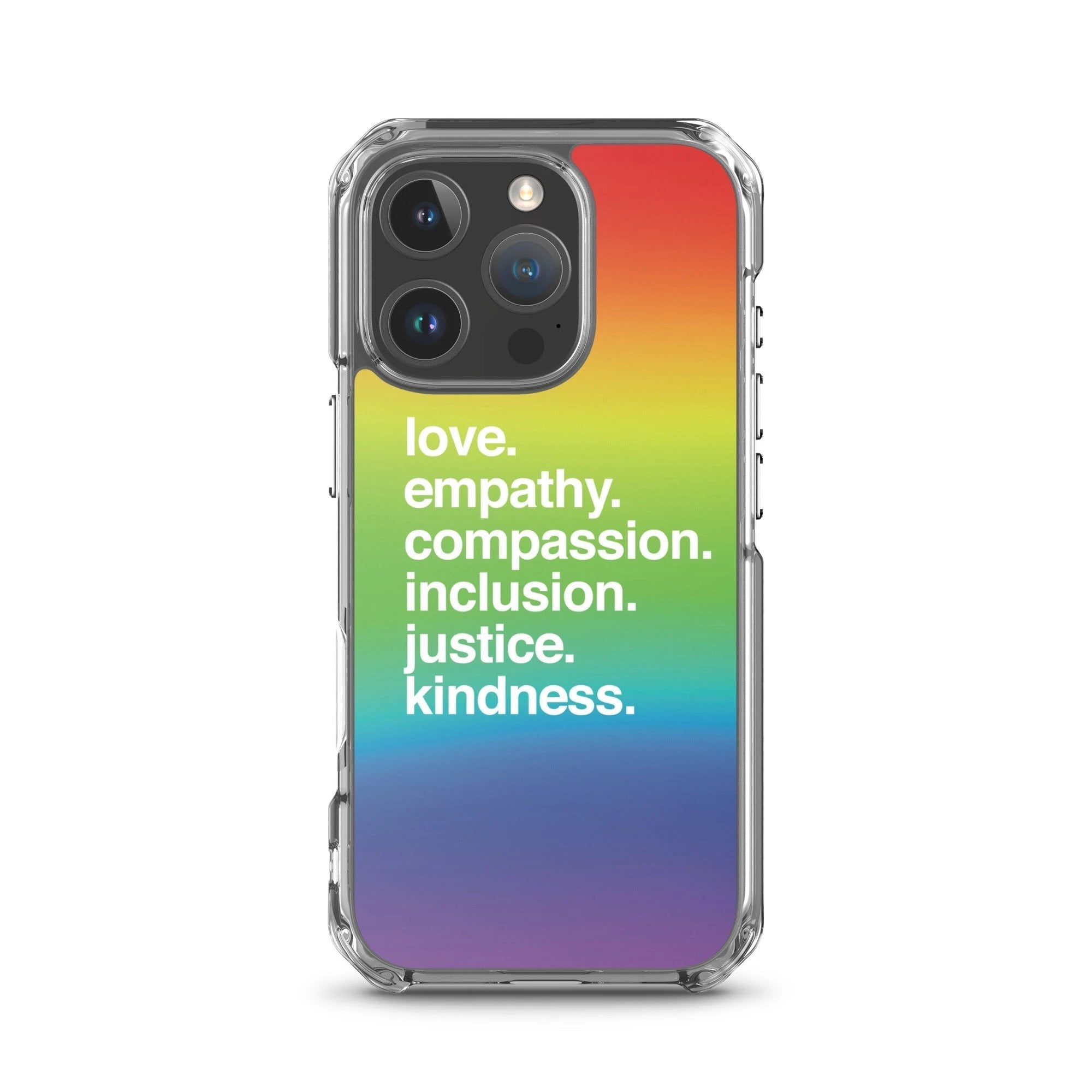 'Kindness Is' Pride iPhone Case by Kind Cotton