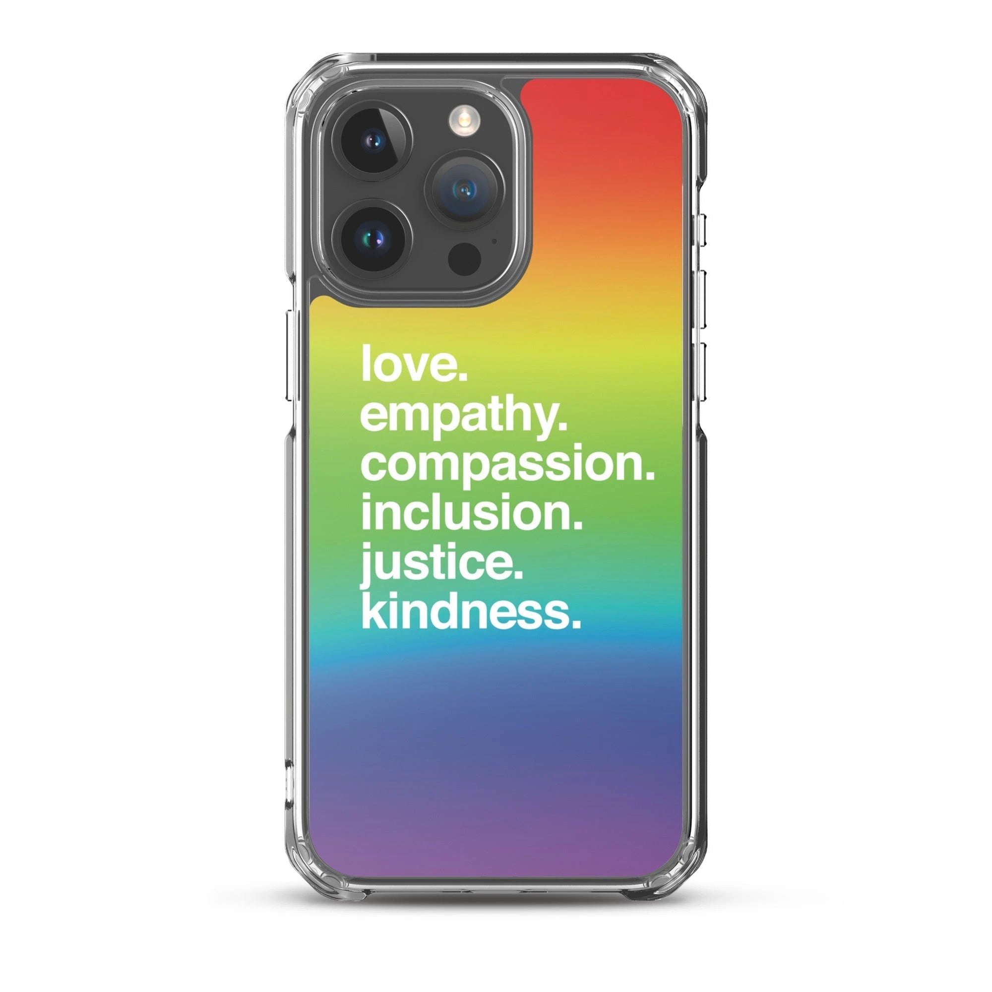 'Kindness Is' Pride iPhone Case by Kind Cotton