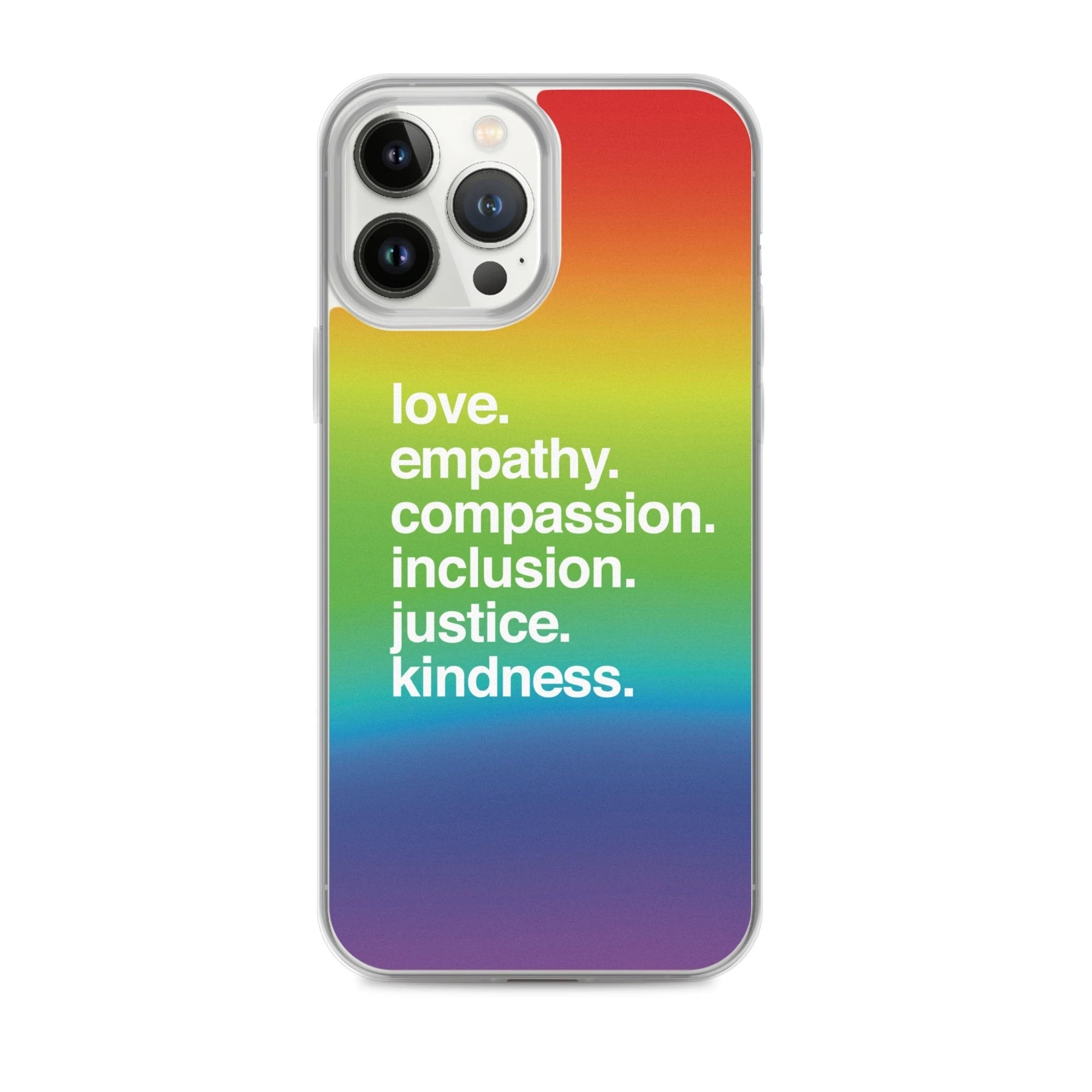 'Kindness Is' Pride iPhone Case by Kind Cotton