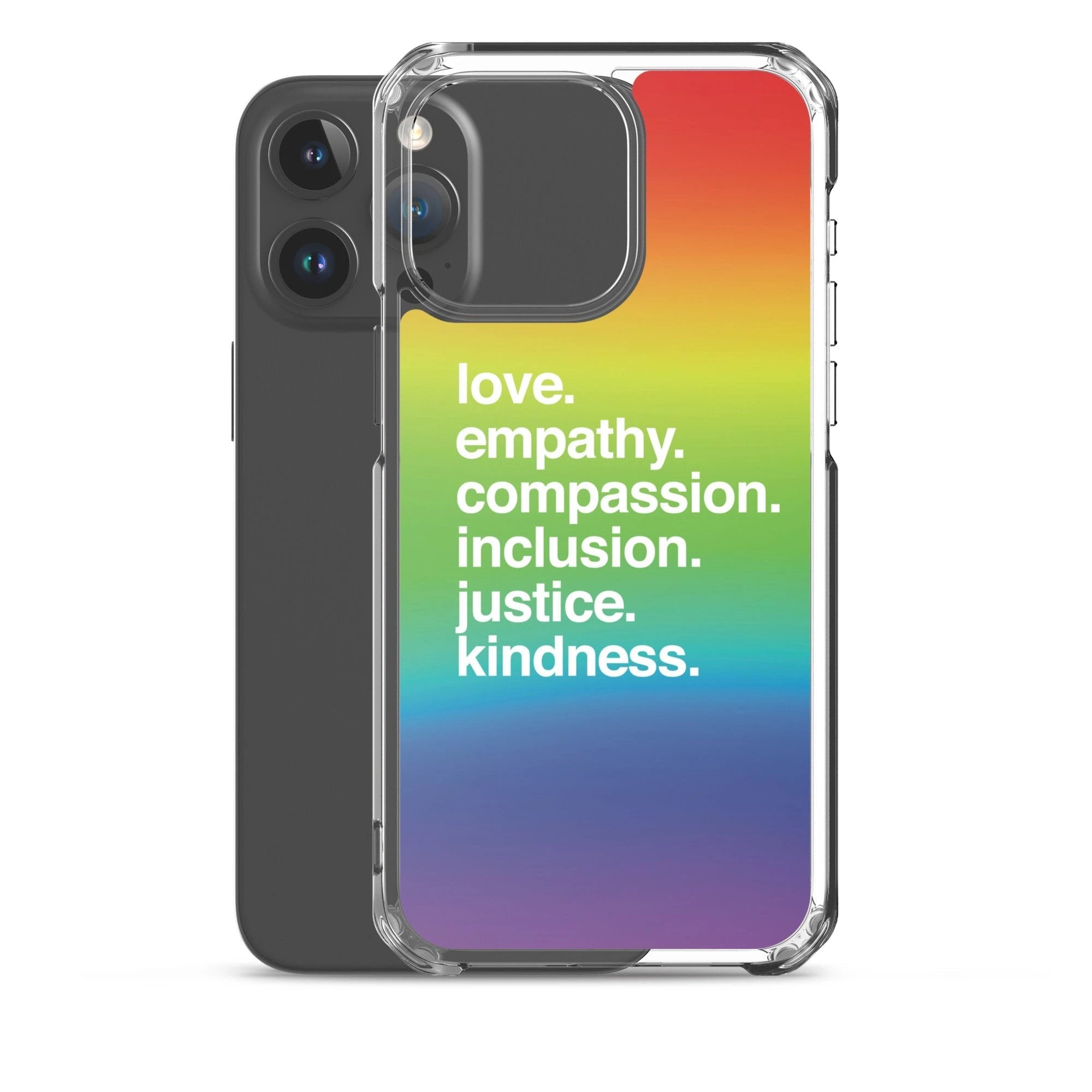 'Kindness Is' Pride iPhone Case by Kind Cotton