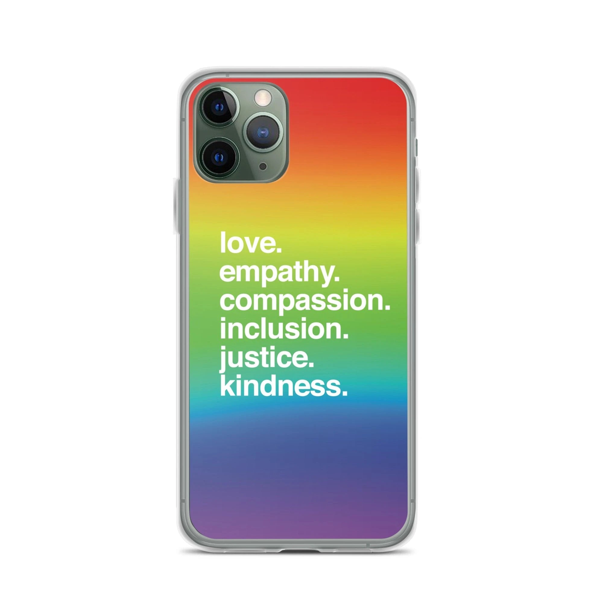 'Kindness Is' Pride iPhone Case by Kind Cotton