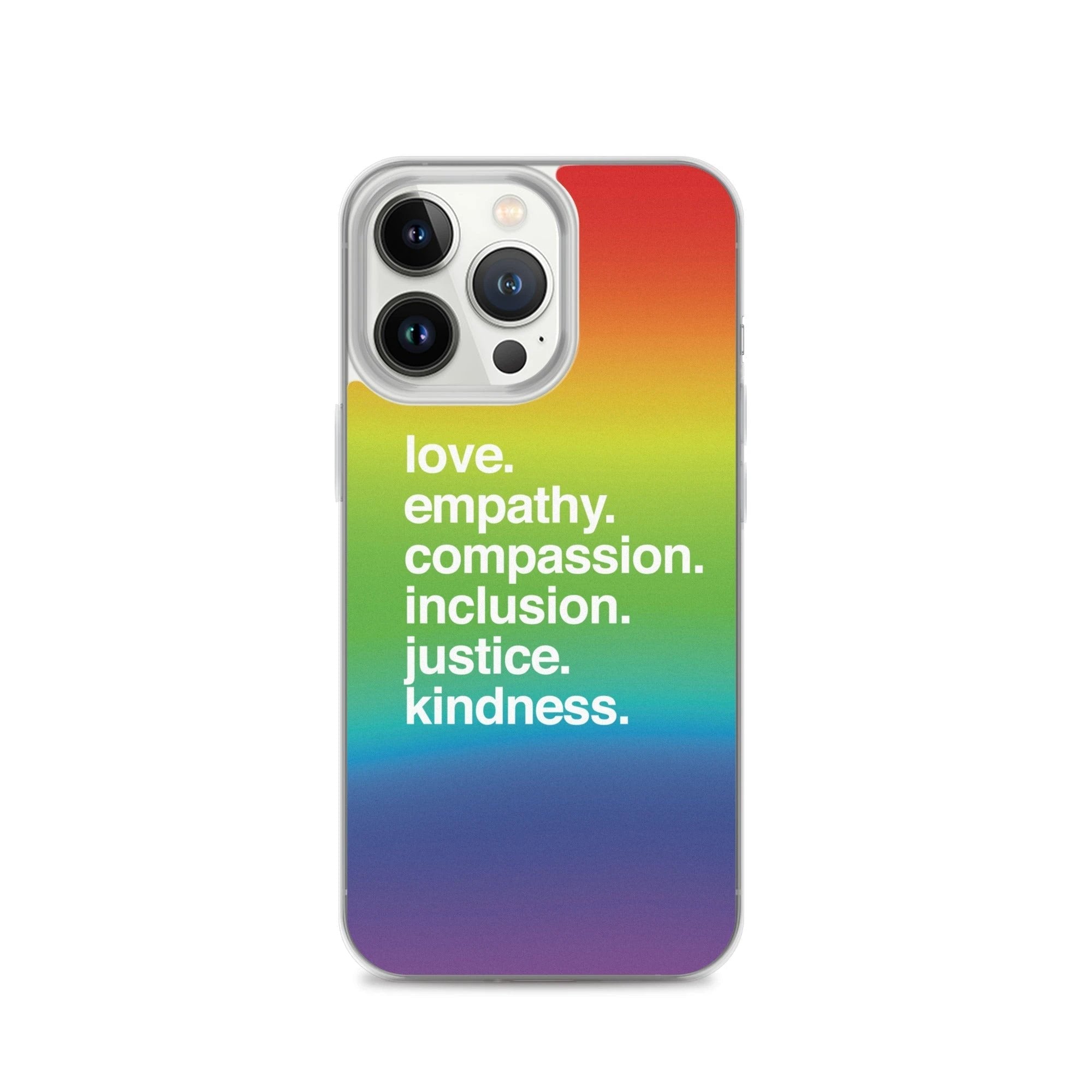 'Kindness Is' Pride iPhone Case by Kind Cotton