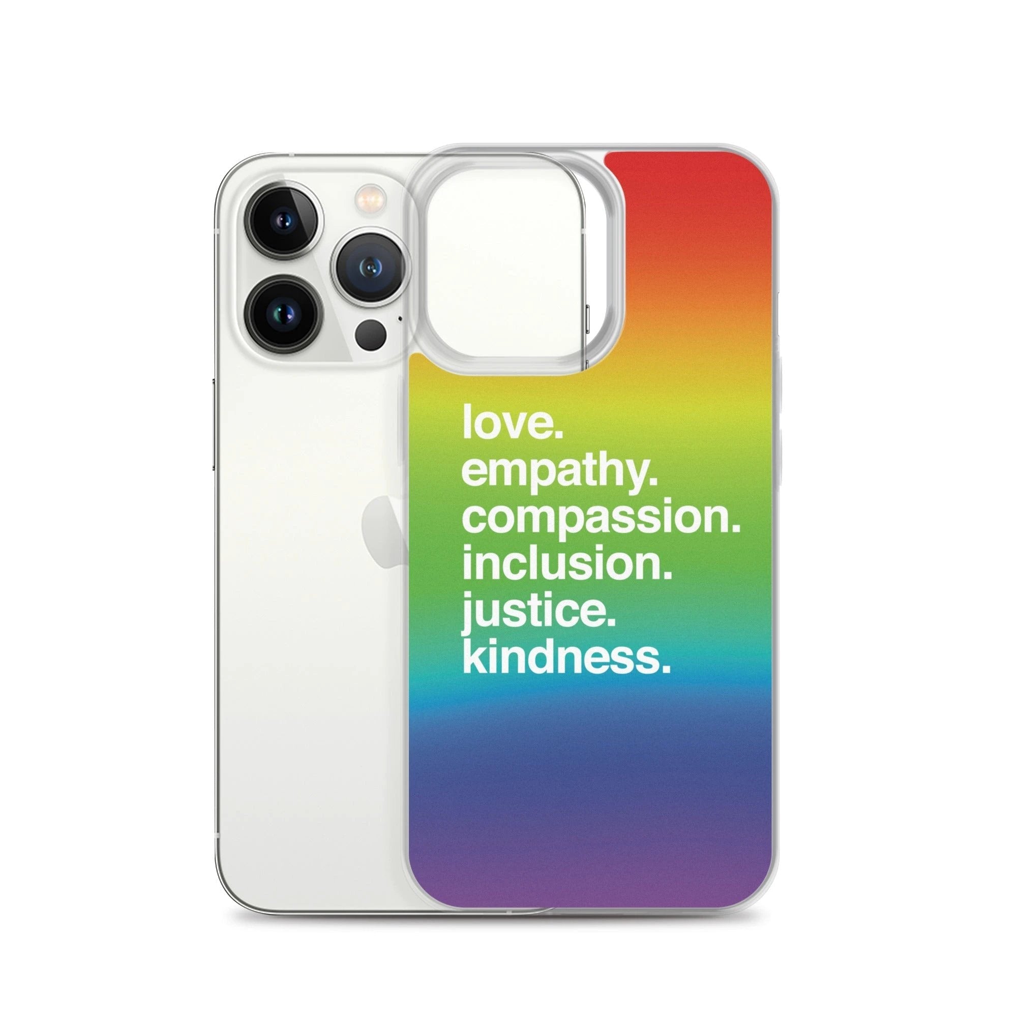 'Kindness Is' Pride iPhone Case by Kind Cotton