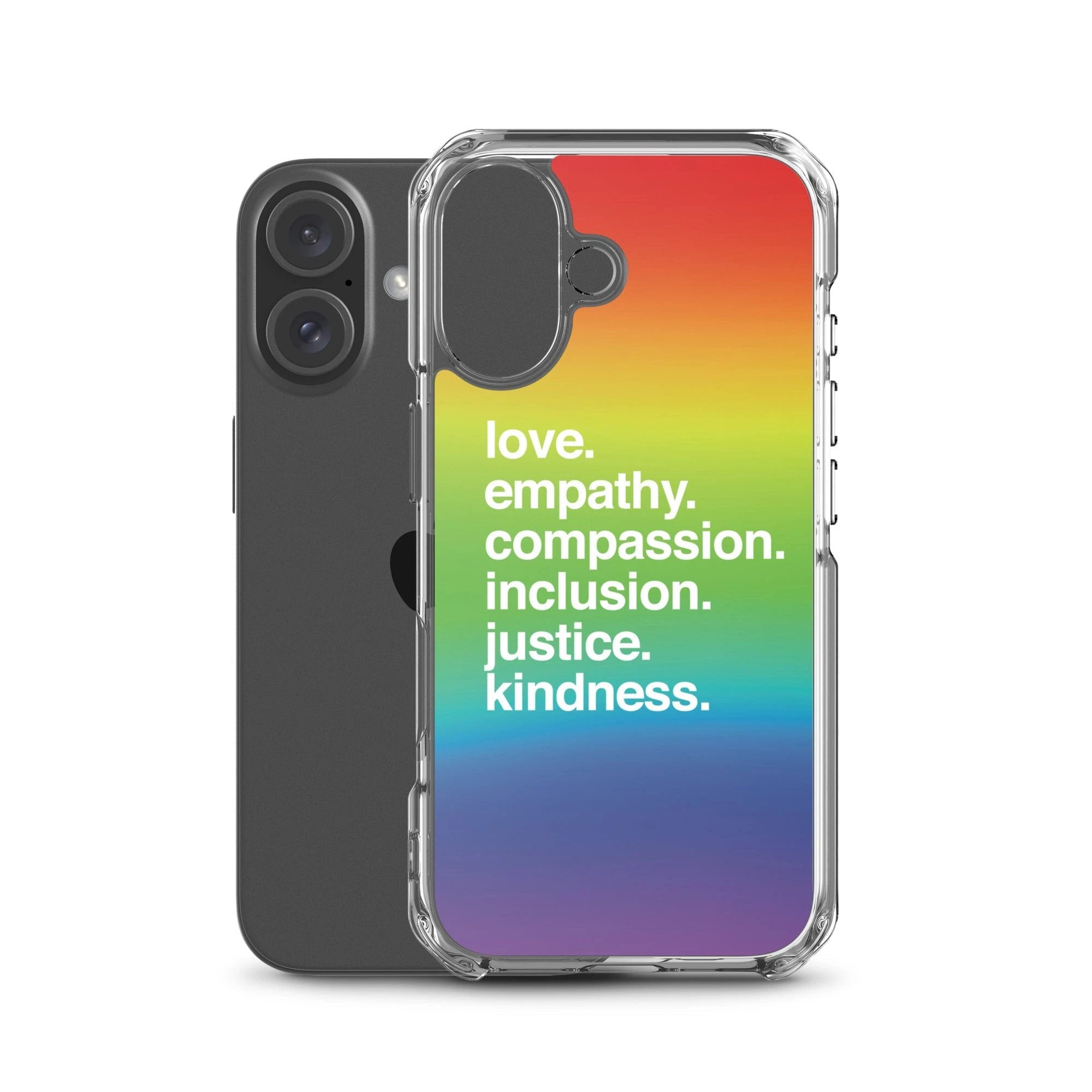 'Kindness Is' Pride iPhone Case by Kind Cotton