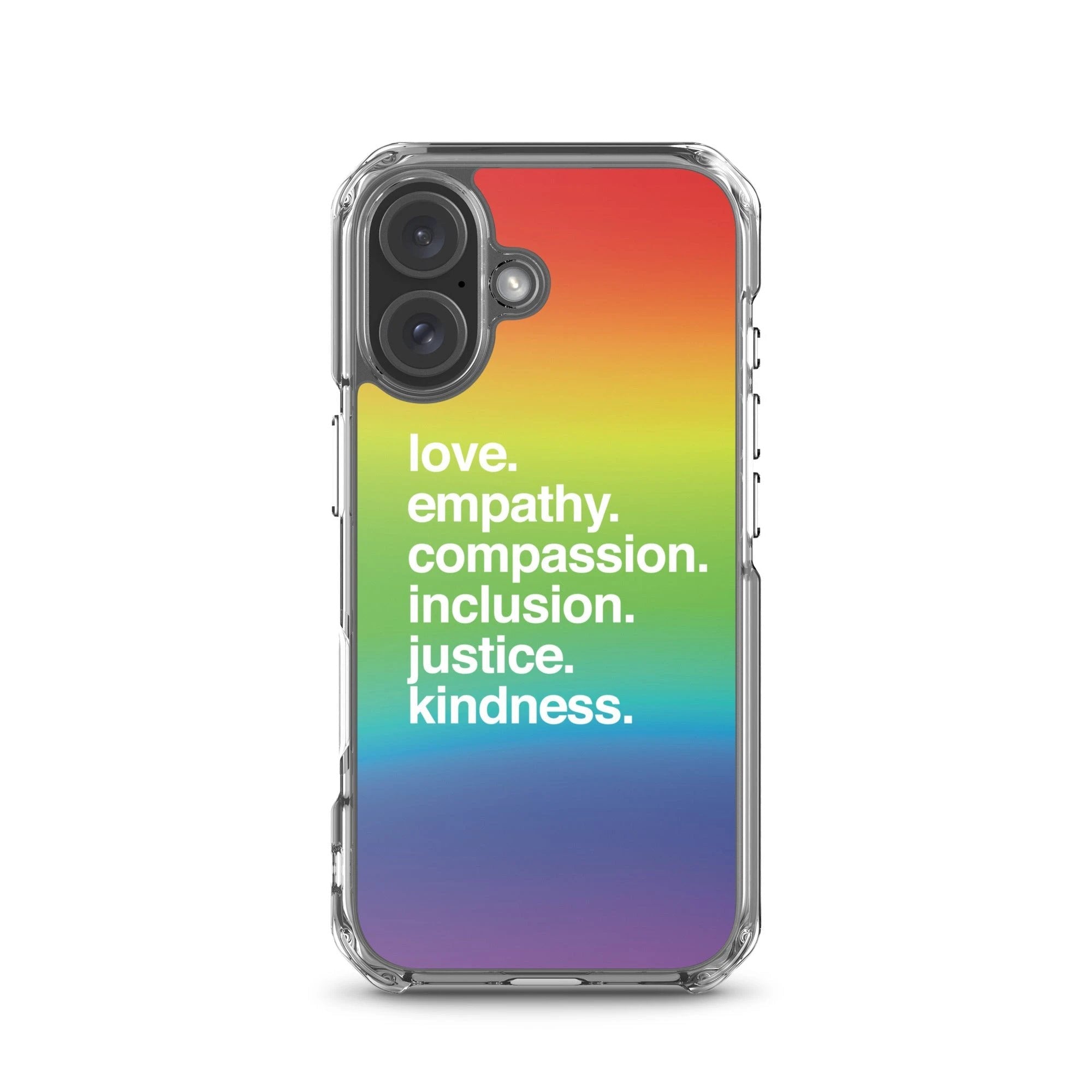 'Kindness Is' Pride iPhone Case by Kind Cotton