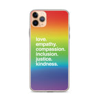 'Kindness Is' Pride iPhone Case by Kind Cotton