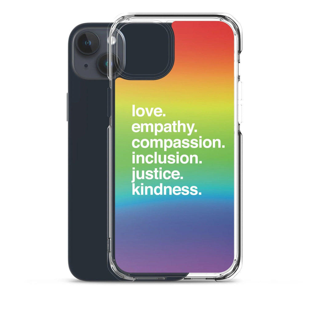 'Kindness Is' Pride iPhone Case by Kind Cotton