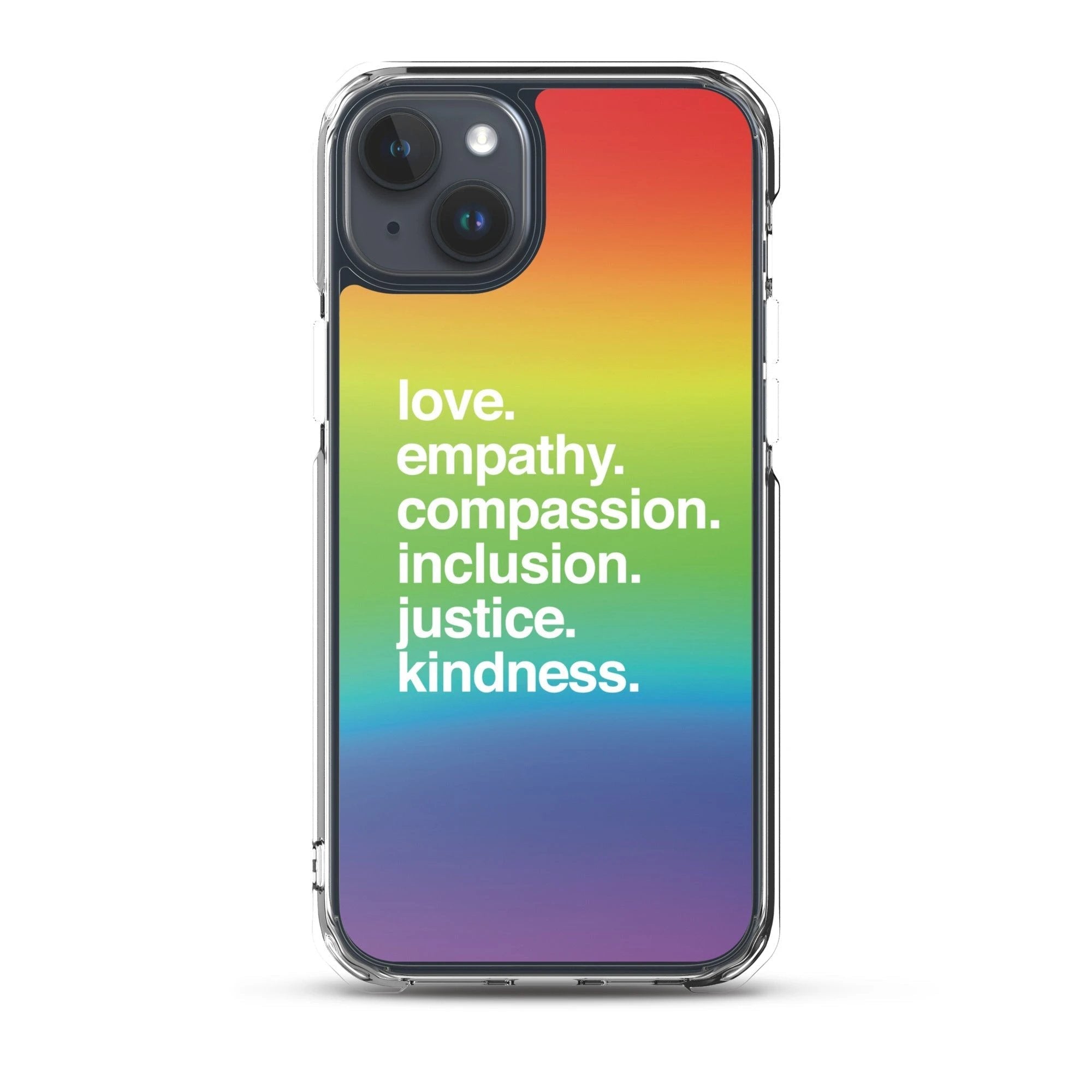 'Kindness Is' Pride iPhone Case by Kind Cotton