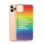 'Kindness Is' Pride iPhone Case by Kind Cotton