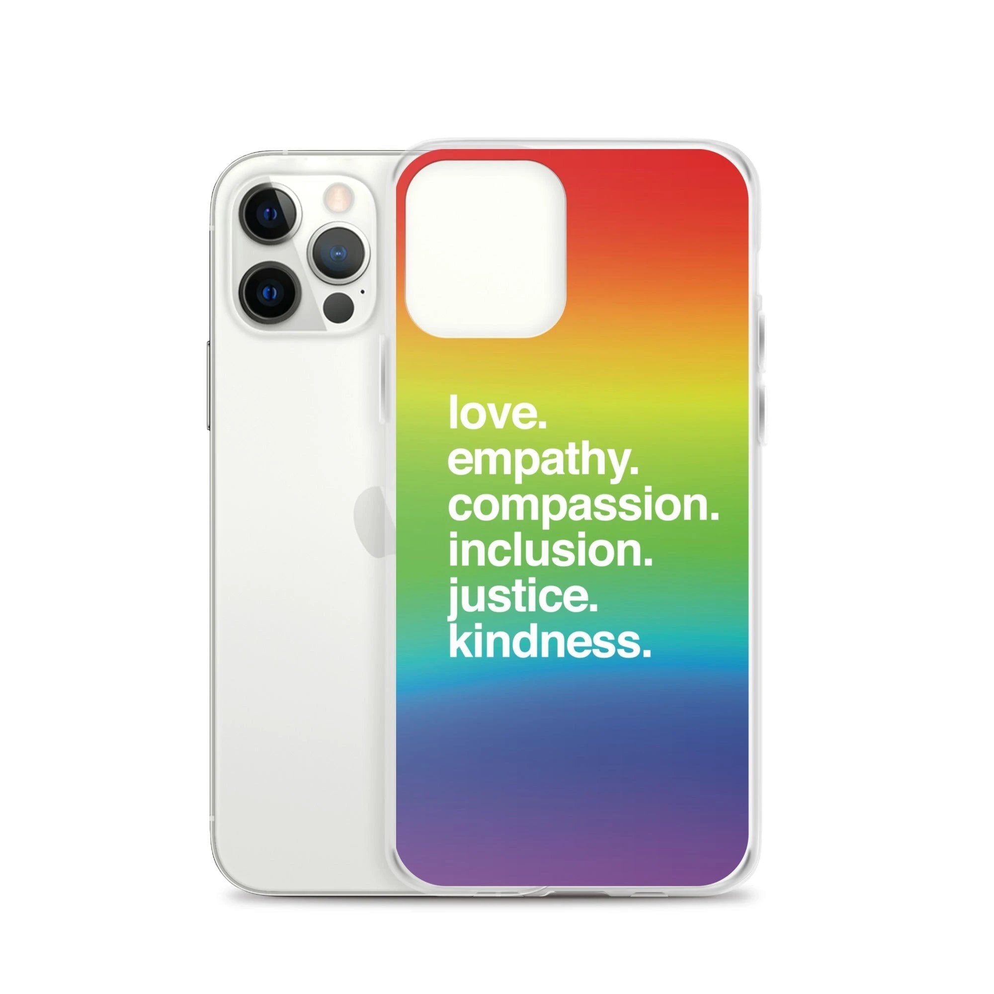 'Kindness Is' Pride iPhone Case by Kind Cotton