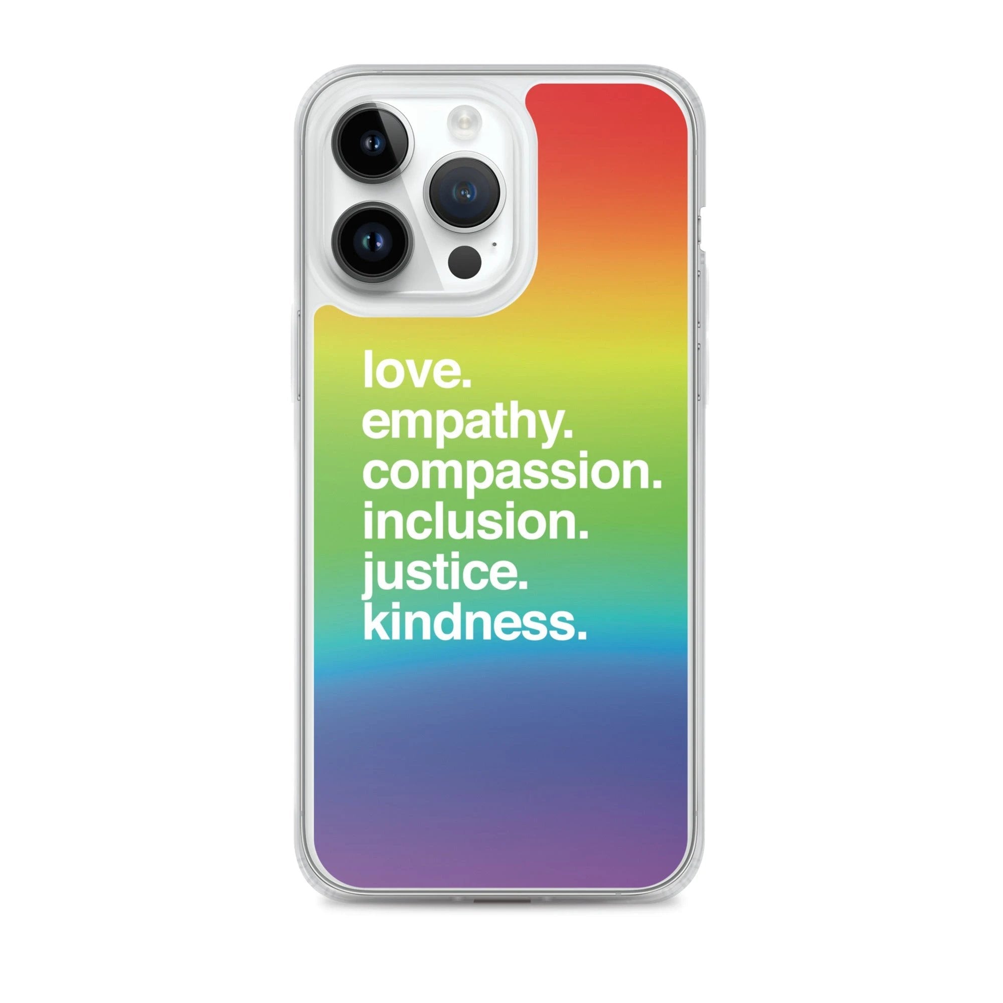 'Kindness Is' Pride iPhone Case by Kind Cotton