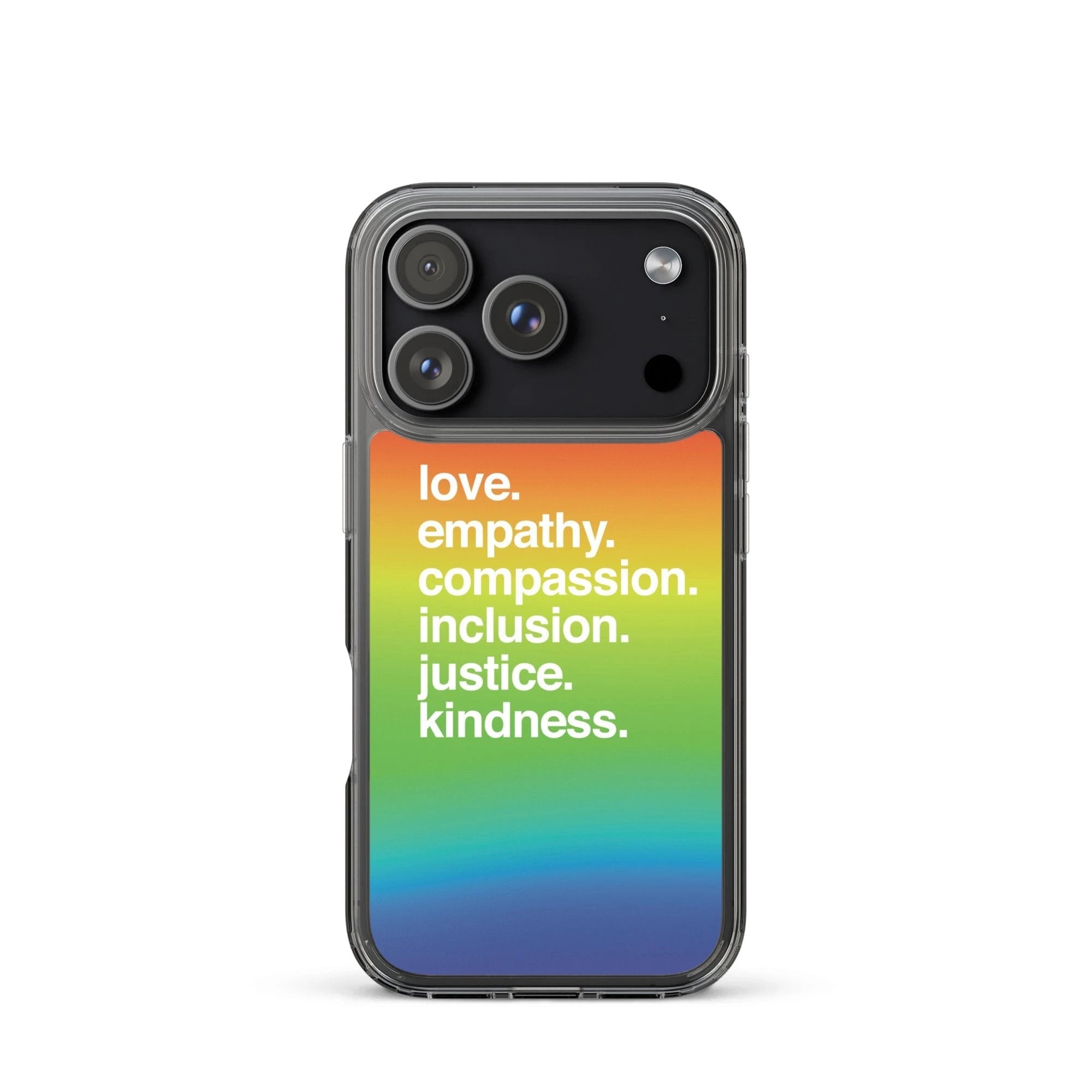'Kindness Is' Pride iPhone Case by Kind Cotton