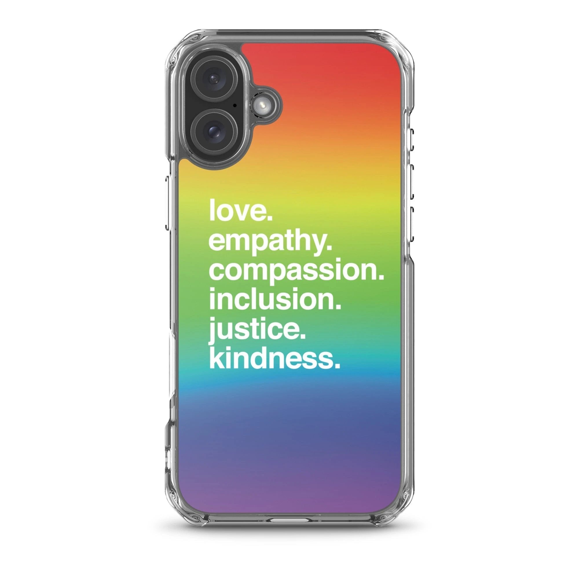'Kindness Is' Pride iPhone Case by Kind Cotton