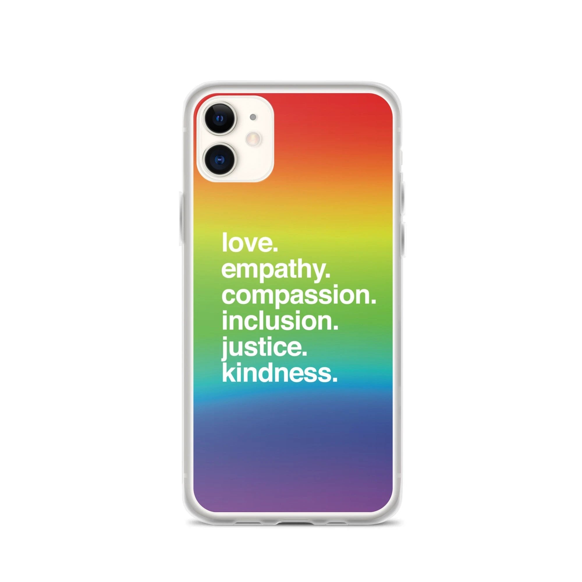 'Kindness Is' Pride iPhone Case by Kind Cotton