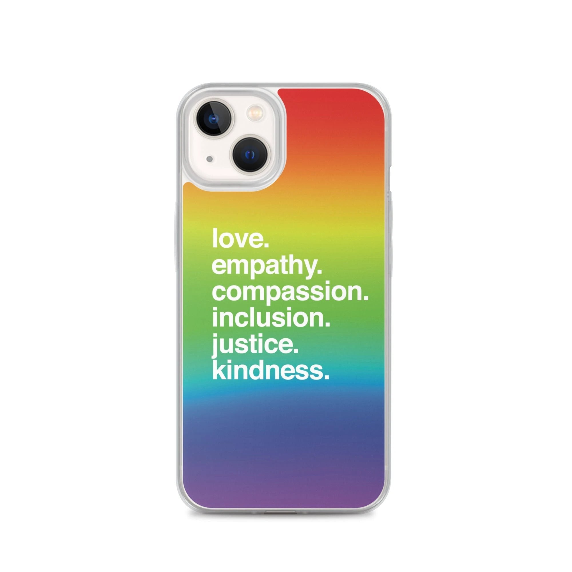 'Kindness Is' Pride iPhone Case by Kind Cotton