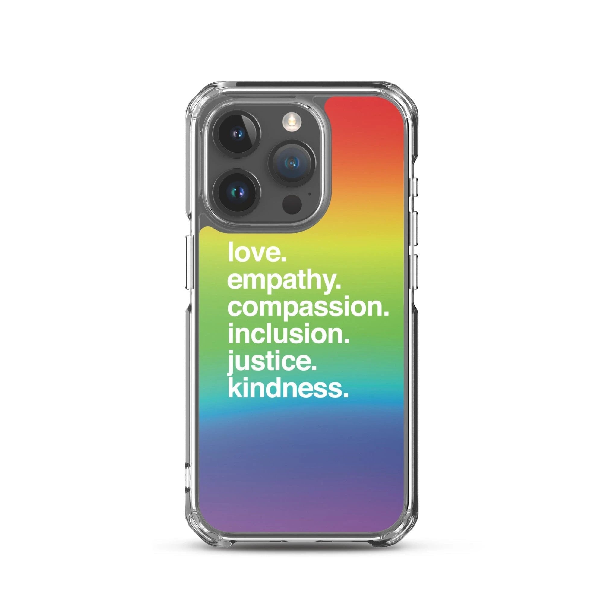 'Kindness Is' Pride iPhone Case by Kind Cotton