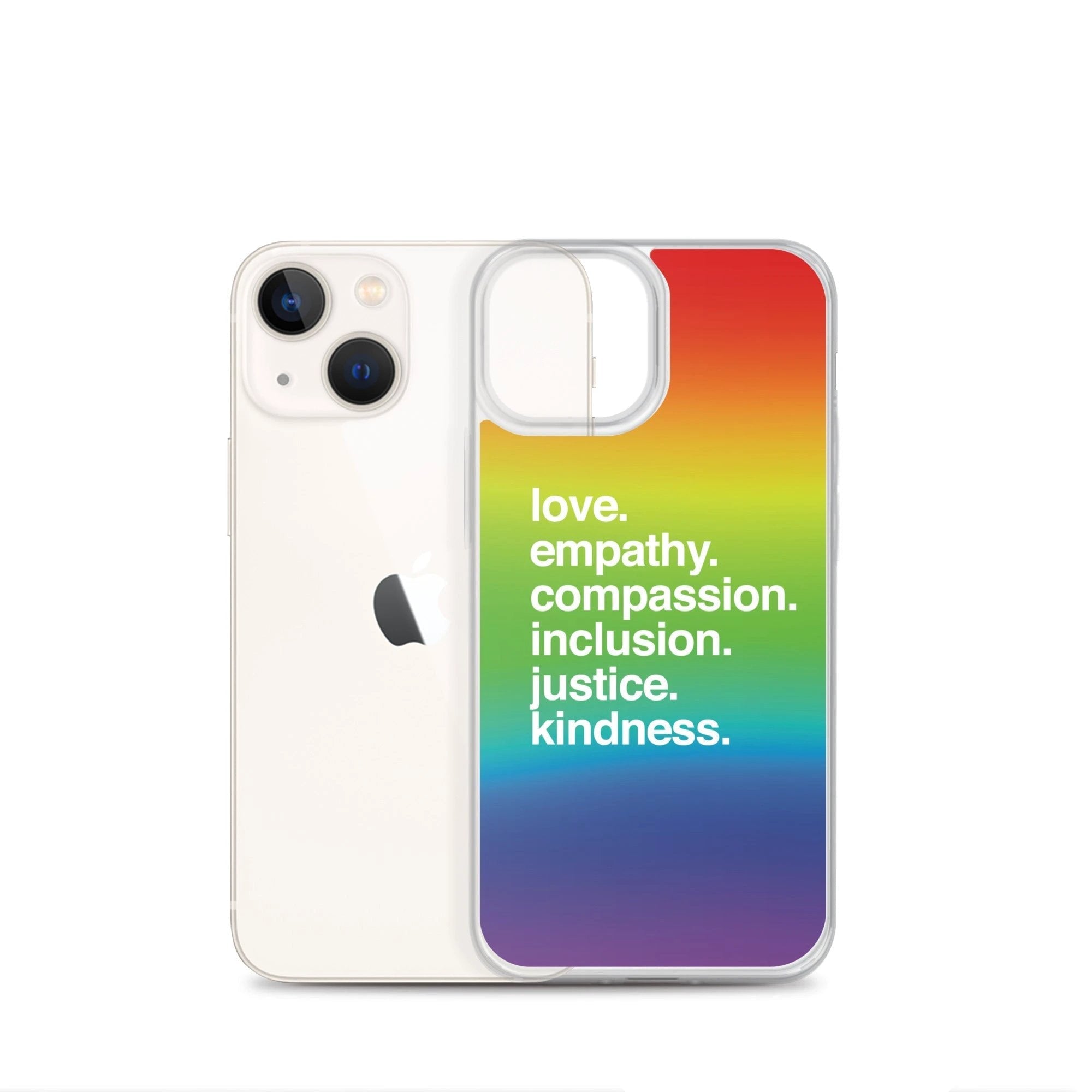'Kindness Is' Pride iPhone Case by Kind Cotton