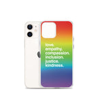 'Kindness Is' Pride iPhone Case by Kind Cotton