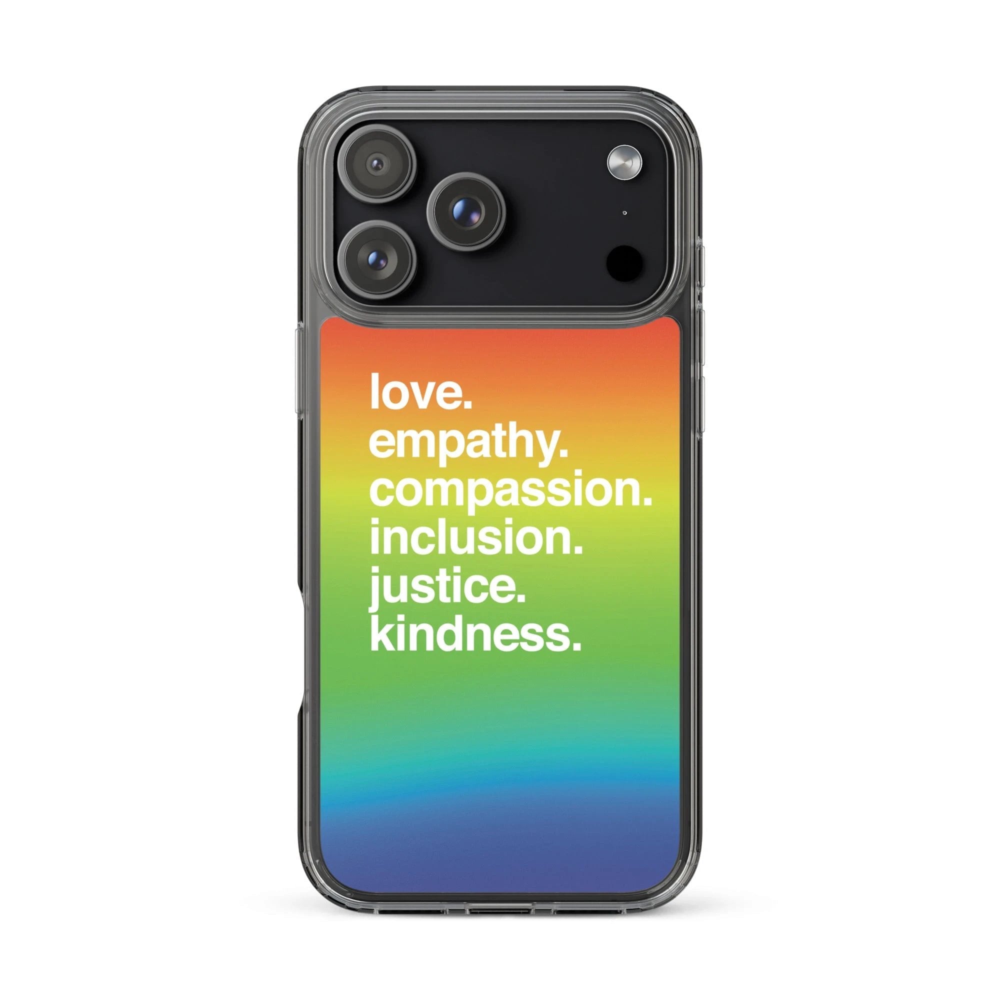 'Kindness Is' Pride iPhone Case by Kind Cotton