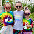 'Kindness Is' Pride Kids Tee shirts La Vie Bien 'Kindness Is' Pride Kids Tee
