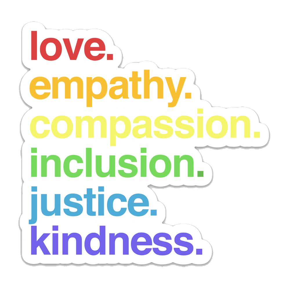 'Kindness Is' Pride Magnet China La Vie Bien 'Kindness Is' Pride Magnet