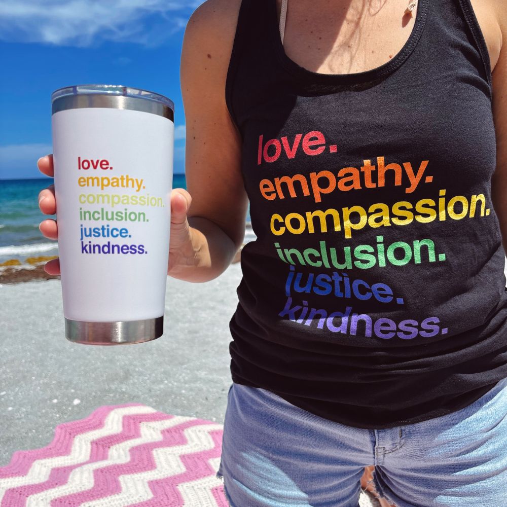 'Kindness Is' Pride Tumbler China La Vie Bien 'Kindness Is' Pride Tumbler