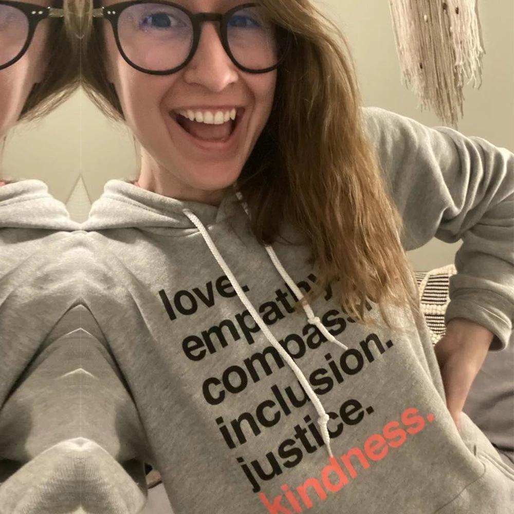 'Kindness Is' Pullover Fleece by Kind Cotton