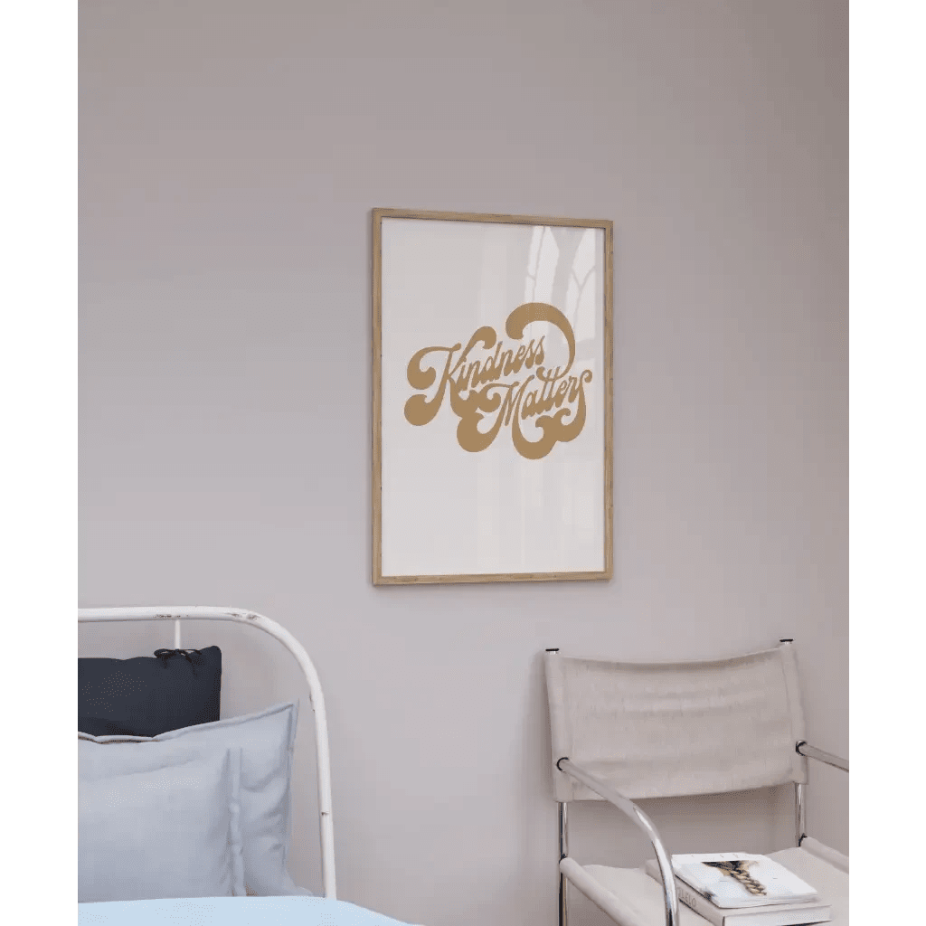 Kindness Matters Wall Print 8x10 by Polished Prints