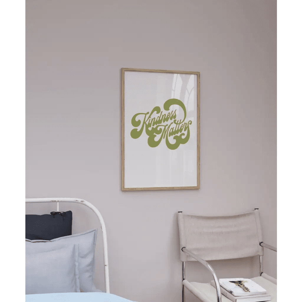 Kindness Matters Wall Print 8x10 by Polished Prints