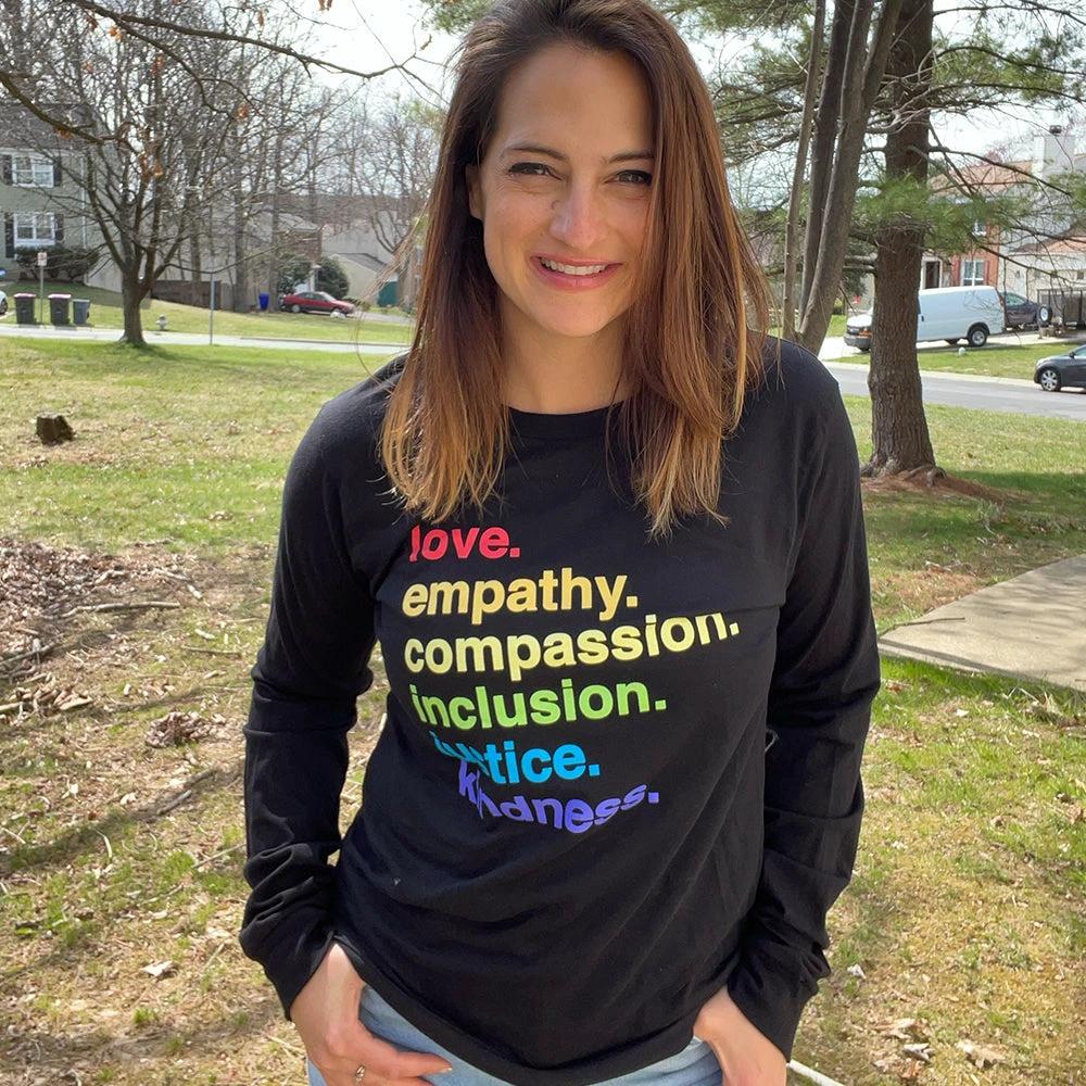 'Kindness Is' Pride Classic Long Sleeve by Kind Cotton