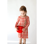 Kit Gingham Plaid Dress | Bamboo by Polished Prints