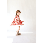 Kit Gingham Plaid Dress | Bamboo by Polished Prints