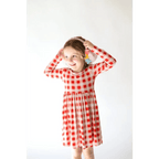 Kit Gingham Plaid Dress | Bamboo by Polished Prints