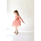 Kit Gingham Plaid Dress | Bamboo by Polished Prints