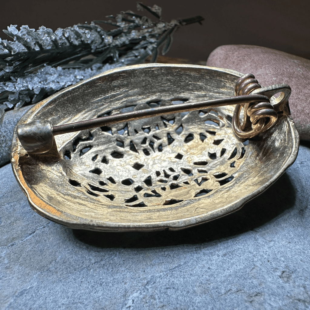 Klein Viking Celtic Brooch - Bronze Historical Reproduction Pin Brooch La Vie Bien Klein Viking Celtic Brooch - Bronze Historical Reproduction Pin