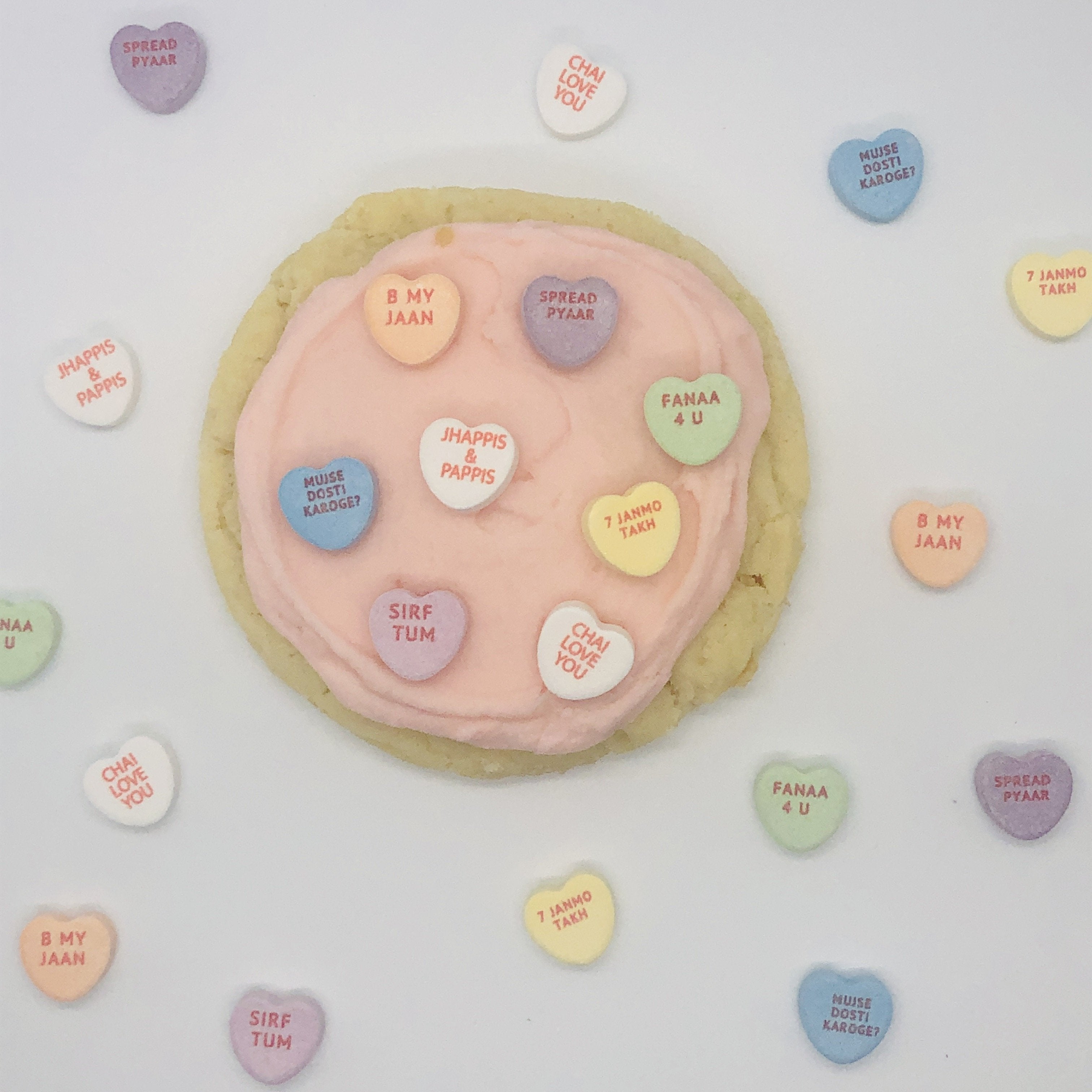 Sweet Desi Candy Hearts by Modern Desi