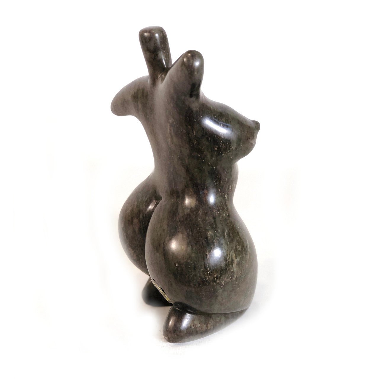 Kneeling Stone Goddess Figure La Vie Bien Kneeling Stone Goddess Figure
