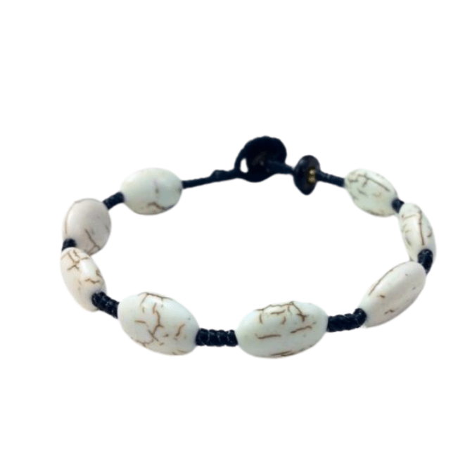 Knotted Circle Bead Adjustable Bracelet - Thailand Jewelry La Vie Bien Knotted Circle Bead Adjustable Bracelet - Thailand