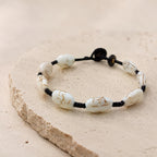Knotted Circle Bead Adjustable Bracelet - Thailand Jewelry La Vie Bien Knotted Circle Bead Adjustable Bracelet - Thailand