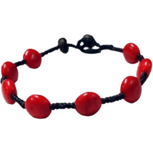 Knotted Circle Bead Adjustable Bracelet - Thailand Jewelry La Vie Bien Knotted Circle Bead Adjustable Bracelet - Thailand