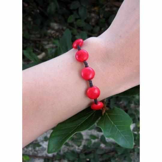 Knotted Circle Bead Adjustable Bracelet - Thailand Jewelry La Vie Bien Knotted Circle Bead Adjustable Bracelet - Thailand